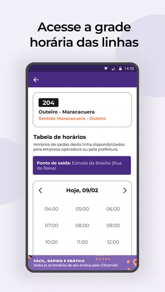 Cittamobi: Horários de Ônibus Captura de tela 4