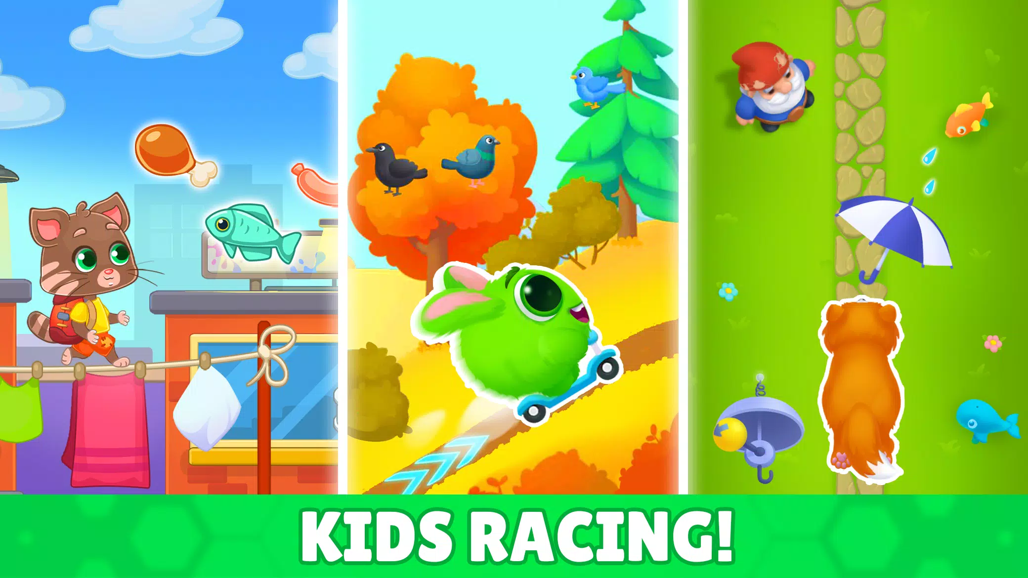 Just jump and run! Kids game! 스크린샷 2