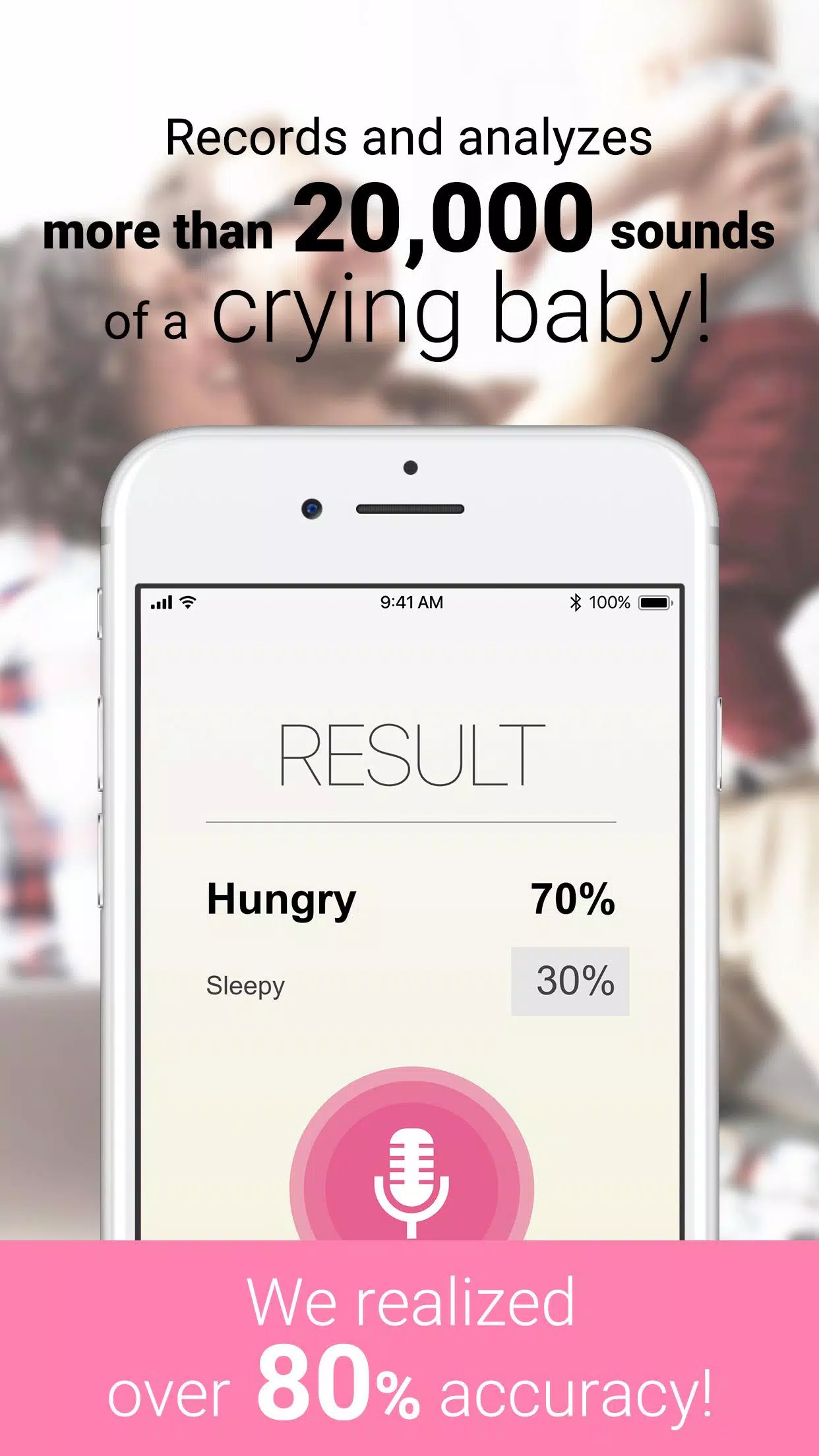 CryAnalyzer - baby translator Capture d’écran 4
