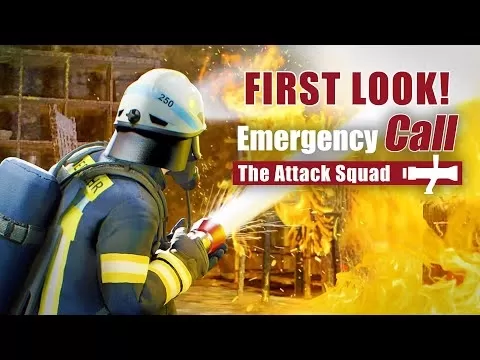 Llamada de emergencia 112: la miniatura del trailer del juego de escuadrón de ataque