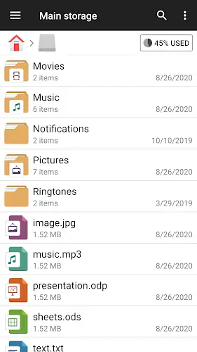 File Manager Ekran Görüntüsü 2