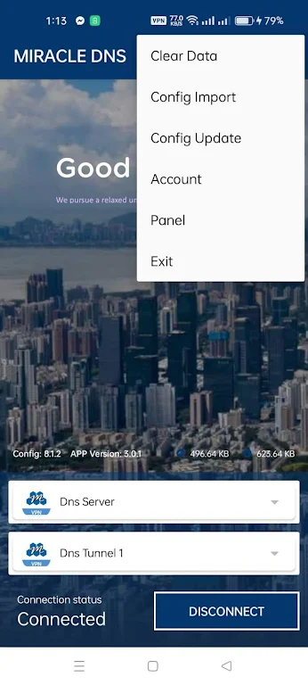 Miracle Tunnel Vpn ภาพหน้าจอ 3