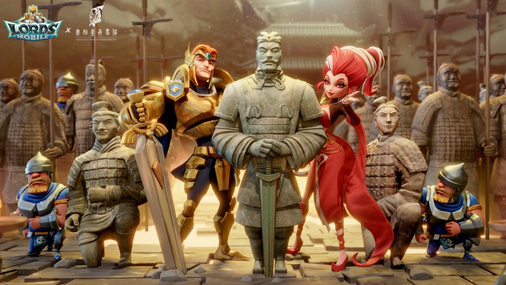 Terracotta Warriors加入Lords Mobile RTS