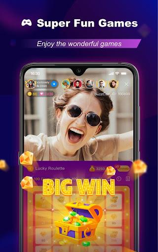 BuzzCast - Live Video Chat App Скриншот 3