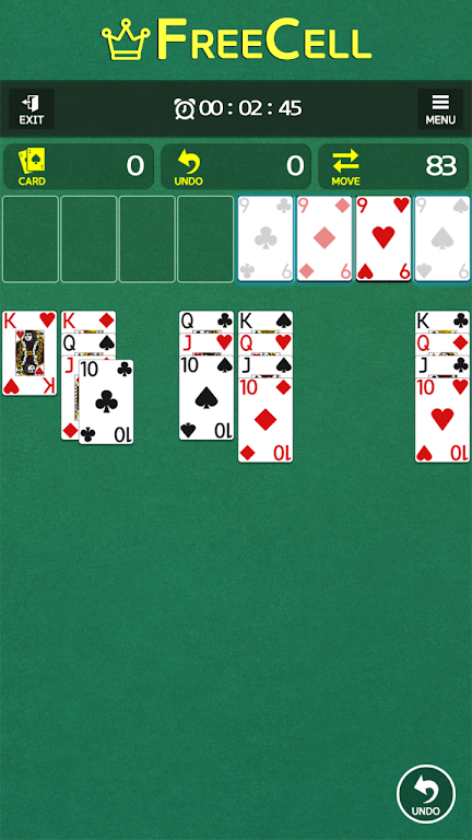 FreeCell - Classic Card Game 스크린샷 3