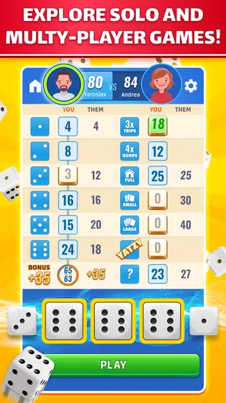 Yatzy: Dice Game Online 스크린샷 2