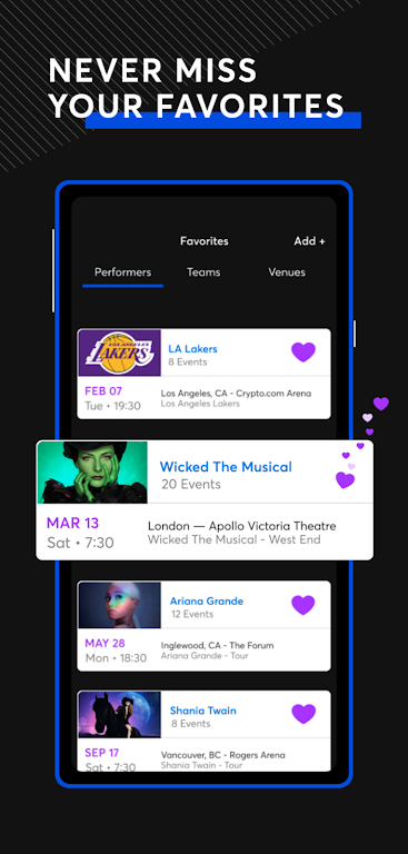 Ticketmaster－Buy, Sell Tickets Screenshot 3