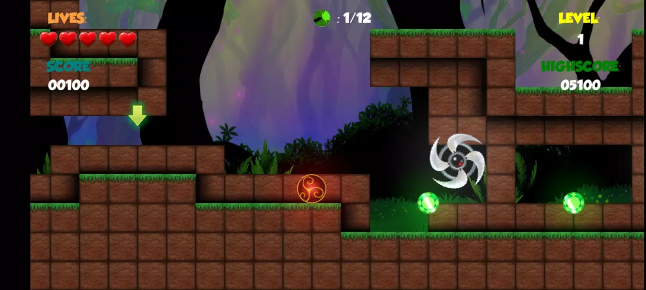 Red Color Ball 1 Screenshot 1