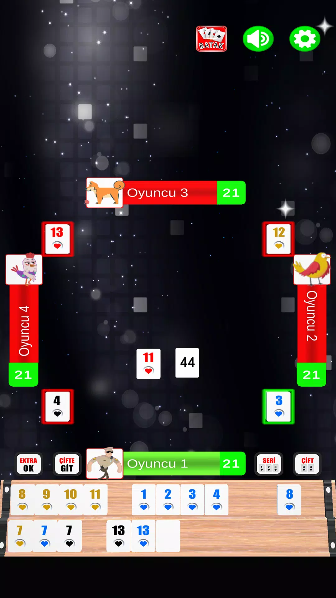 Okey - internetsiz Dikey ekran應用截圖第3張