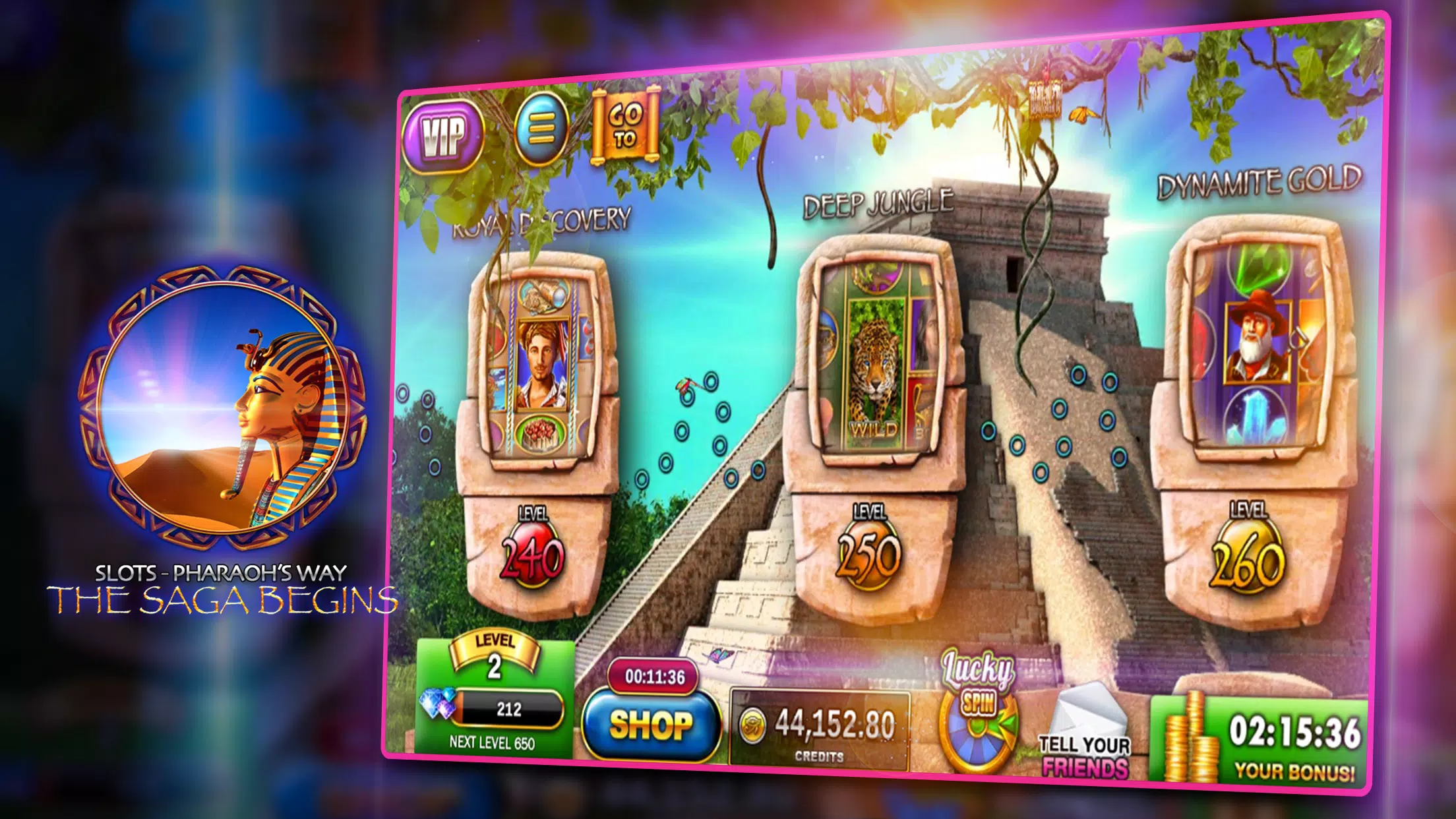 Slots - Pharaoh’s Way Casino Screenshot 1