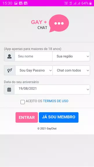 Lgbtqia+ Chat: LGBT Dating Captura de pantalla 3