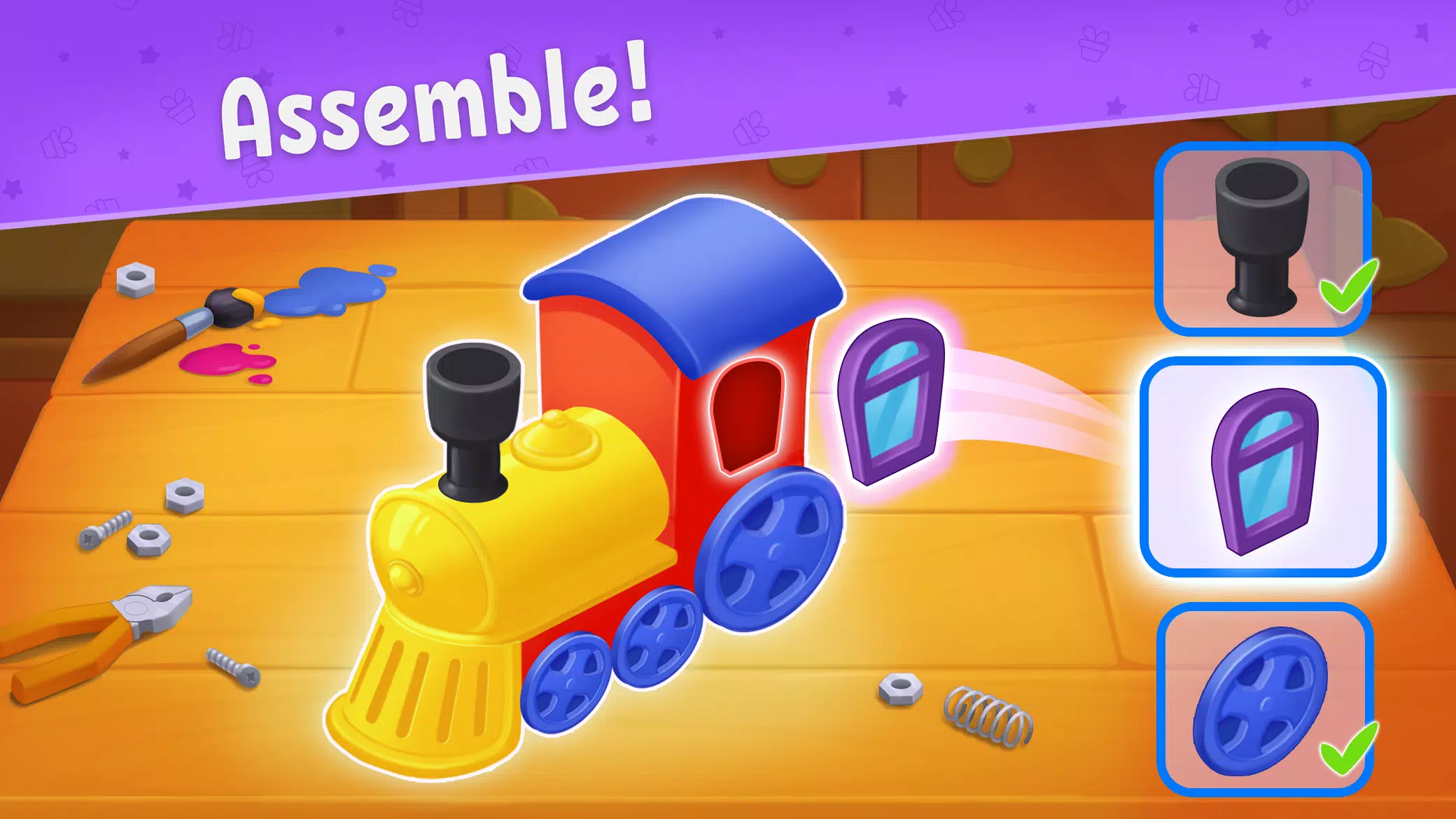 Toy maker, factory: kids games Скриншот 4
