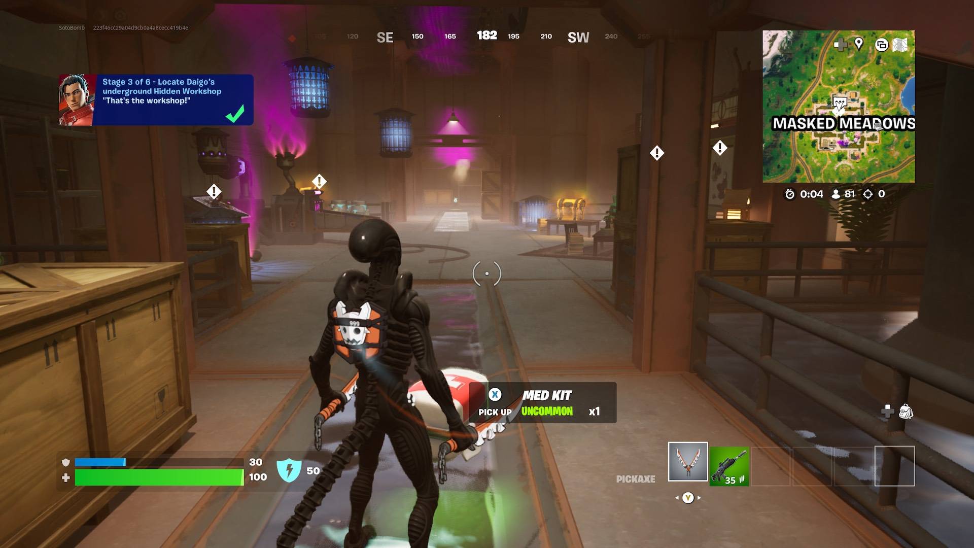 Uncover Daigo's Secret Hideout: Guide to Fortnite's Underground Lair