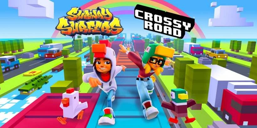 지하철 서퍼와 Crossy Road는 서사시 협업 이벤트에서 힘을 합쳐