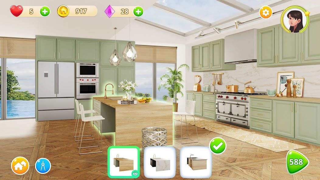 Homematch Home Design Games Screenshot 1