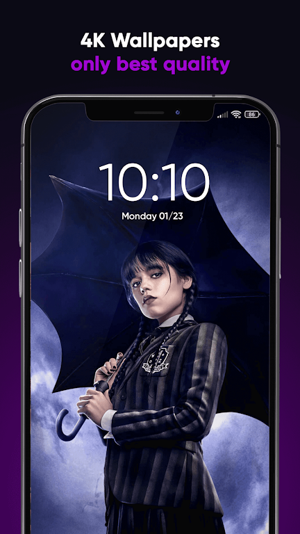 Wednesday Addams Wallpapers HD应用截图第2张