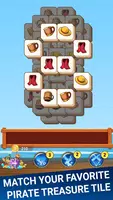 Pirate Treasure: Match 3 Tiles Captura de tela 2