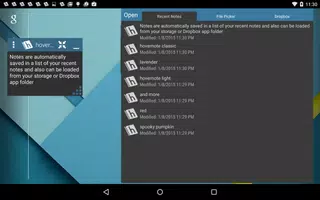 hovernote Capture d’écran 4