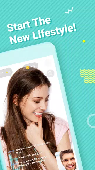 Meet – Talk to Strangers Using Random Video Chat Captura de pantalla 2