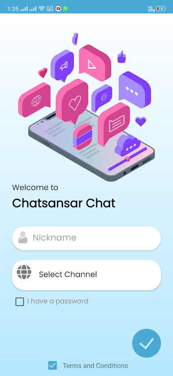 ChatSansar應用截圖第1張