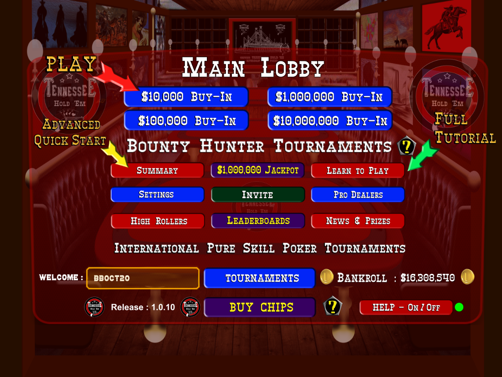 TENNESSEE HOLD ’EM - Skill Poker Tournaments應用截圖第4張