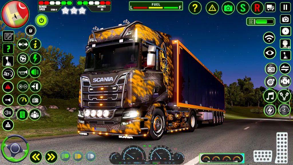 Euro Truck Driving- Truck Game Screenshot 1