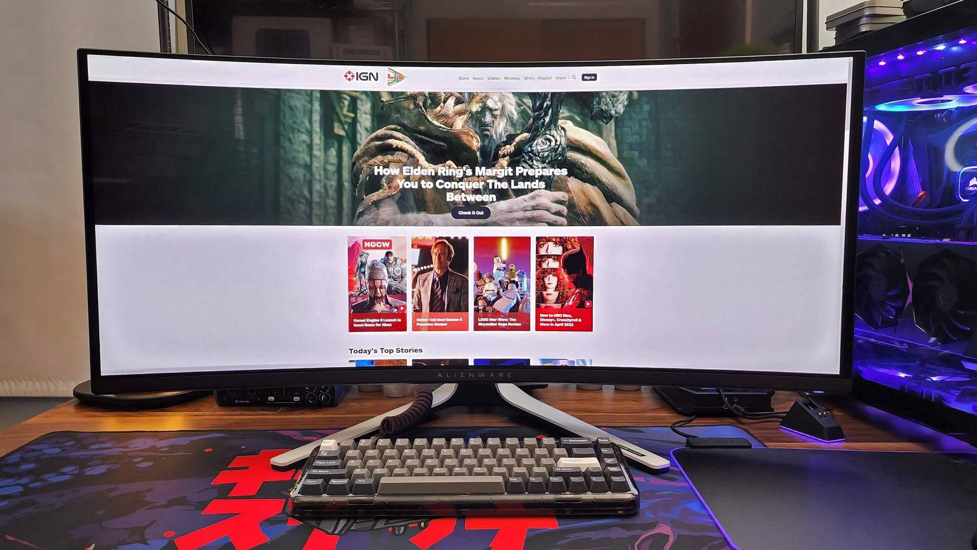 Alienware AW3423DW Gallery