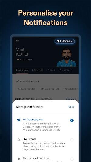 <p>I-customize ang Mga Notification: Iangkop ang mga notification ng app sa iyong mga kagustuhan. Sa ganitong paraan, makakatanggap ka ng mga alerto tungkol sa iyong mga paboritong koponan at laban, na tumutulong sa iyong manatiling may kaalaman nang hindi nalulula.<br>Makipag-ugnayan sa Fantasy Cricket: Samantalahin ang pagsusuri ng pantasya ng app para mapahusay ang iyong mga kasanayan sa fantasy cricket. Ang mga insight at data na ibinigay ng CREX ay maaaring maging napakahalaga para sa paggawa ng matalinong mga pagpapasya sa mga fantasy league.<br>Sundin ang Iyong Mga Paboritong Koponan at Manlalaro: Gamitin ang CREX upang masubaybayan nang mabuti ang iyong mga paboritong koponan at manlalaro. Kabilang dito ang pagsubaybay sa kanilang mga performance, paparating na mga fixture, at makasaysayang istatistika.<br>I-explore ang Mga Detalyadong Scorecard: Suriin ang mga detalyadong scorecard ng app para sa mas malalim na pag-unawa sa bawat laro. Suriin ang mga performance ng player, mga istatistika ng pakikipagsosyo, at mga pag-unlad ng laban.<br>Gamitin ang Pagsusuri ng Pre-Match: Tingnan ang pagsusuri at impormasyon bago ang laban ng app para sa komprehensibong view ng mga paparating na laro. Ang feature na ito ay partikular na kapaki-pakinabang para sa pag-unawa sa dynamics at kundisyon ng team bago magsimula ang laban.<br>Regular na I-update ang App: Tiyaking mayroon kang pinakabagong bersyon ng CREX para sa 2024. Ang mga regular na update ay nagdudulot ng mga bagong feature at pagpapahusay, na nagpapahusay sa iyong karanasan ng user .</p>
<p><img src=