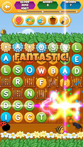 WordBuzz: The Honey Quest ဖန်သားပြင်ဓာတ်ပုံ 2