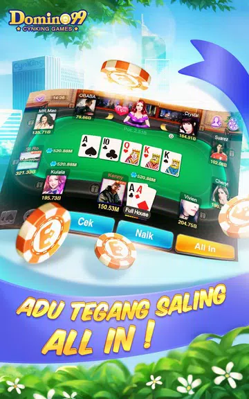 Domino QiuQiu Free - No. 1 di Indonesia应用截图第2张