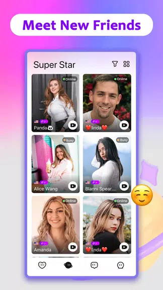 MatchU-Live, Meet People, Chat Скриншот 4