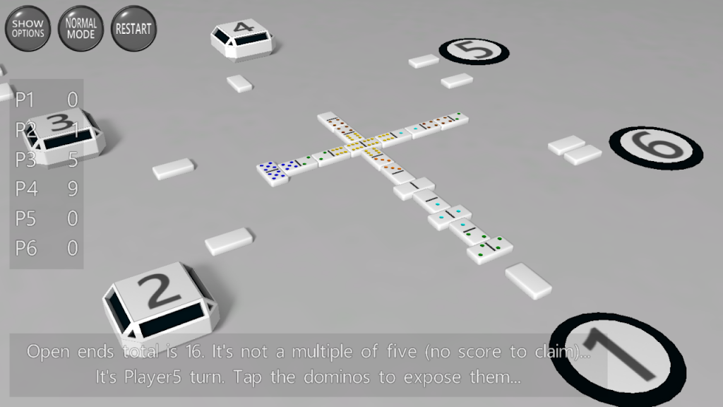 3D Dominoes by A Trillion Games Ltd Captura de tela 3