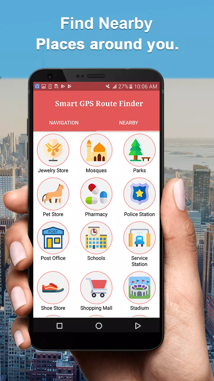 Maps GPS Navigation Route Directions Location Live Captura de pantalla 1