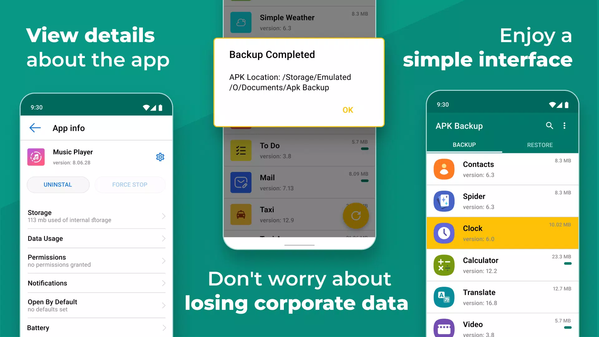 APK Backup スクリーンショット 3