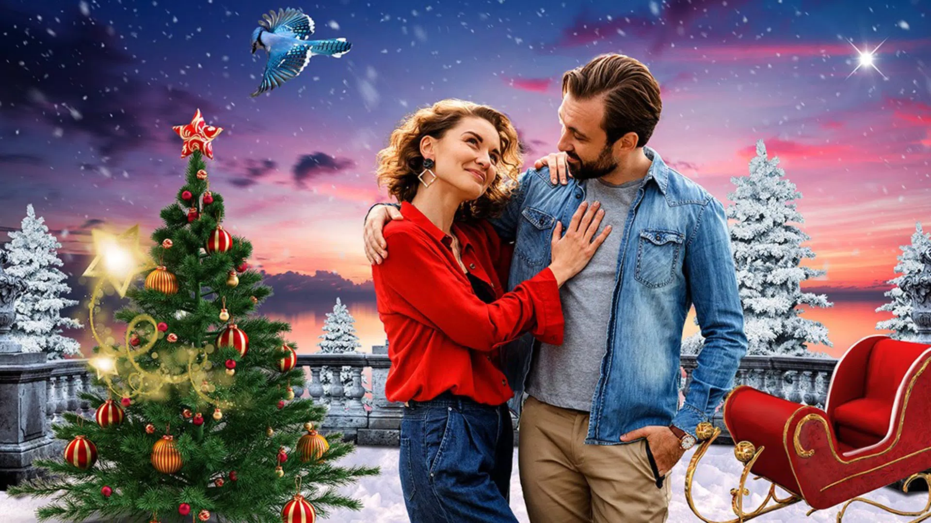 Christmas Photo Frames, Editor应用截图第1张
