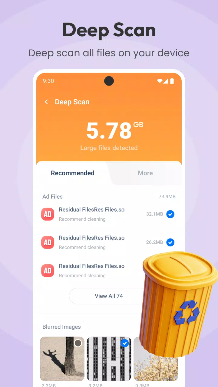 TEC Cleanup - Storage Cleaner 스크린샷 4