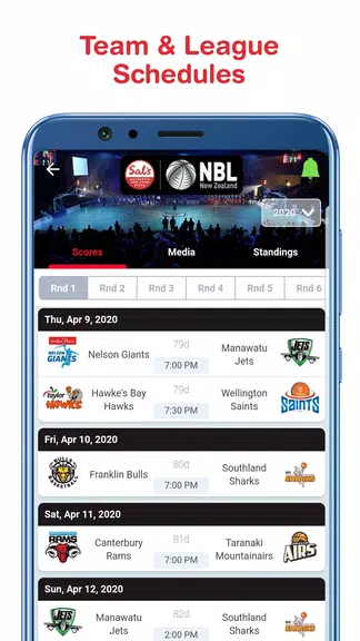 Tribe: Live Sports Scores應用截圖第3張
