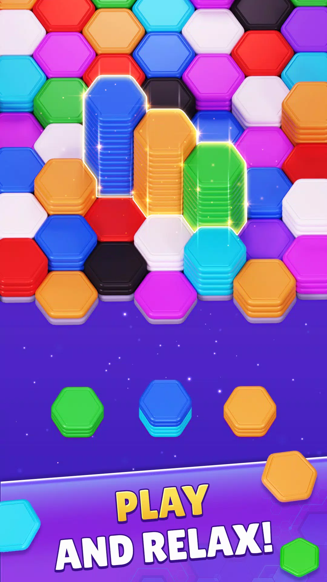Color Hexa Sort Puzzle Game স্ক্রিনশট 1