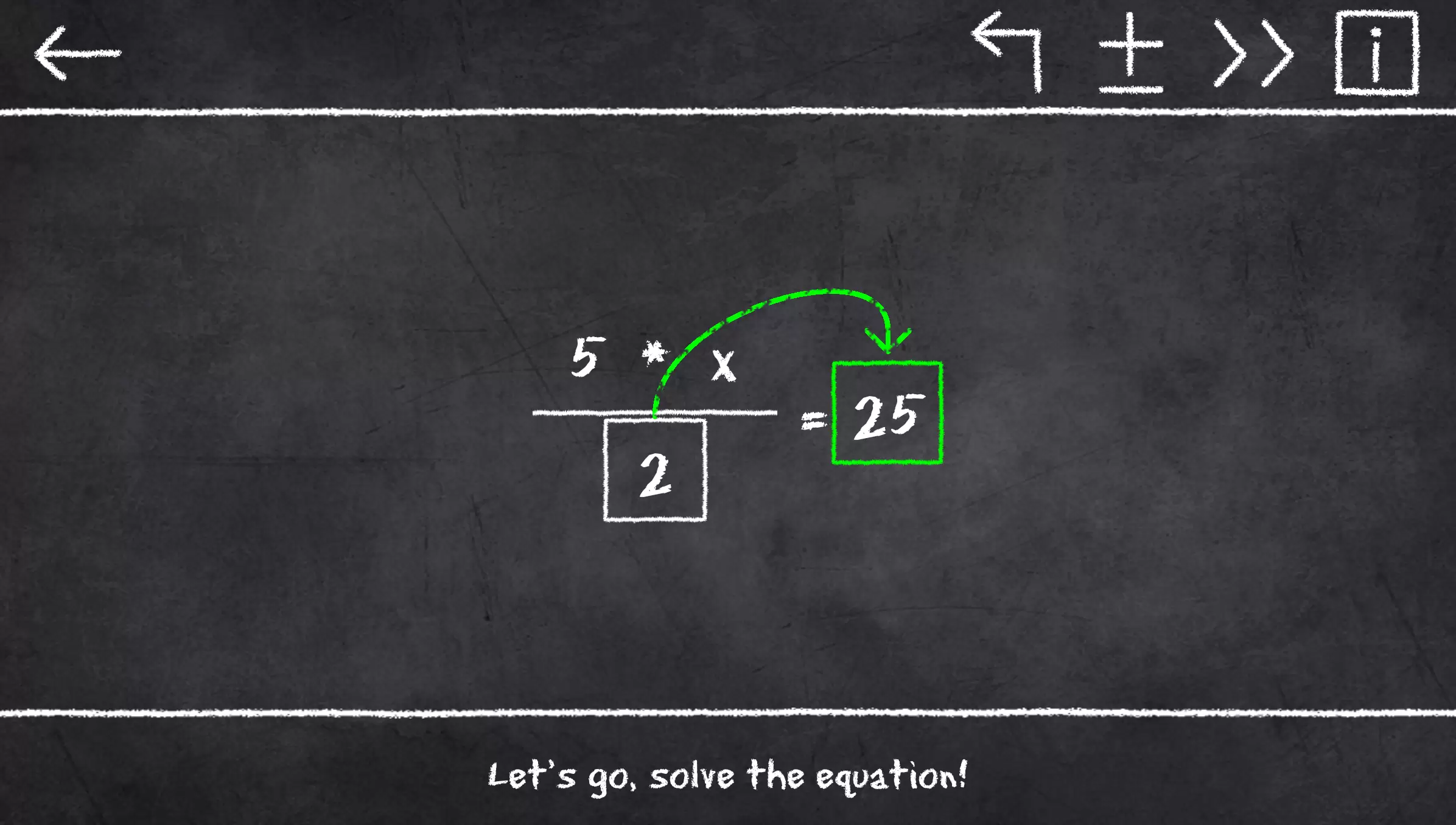 x=1: Learn to solve equations Ảnh chụp màn hình 4