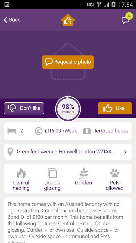 HomeSwapper Matches ภาพหน้าจอ 3