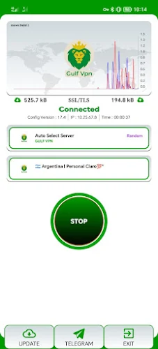 GULF VPN Ekran Görüntüsü 3