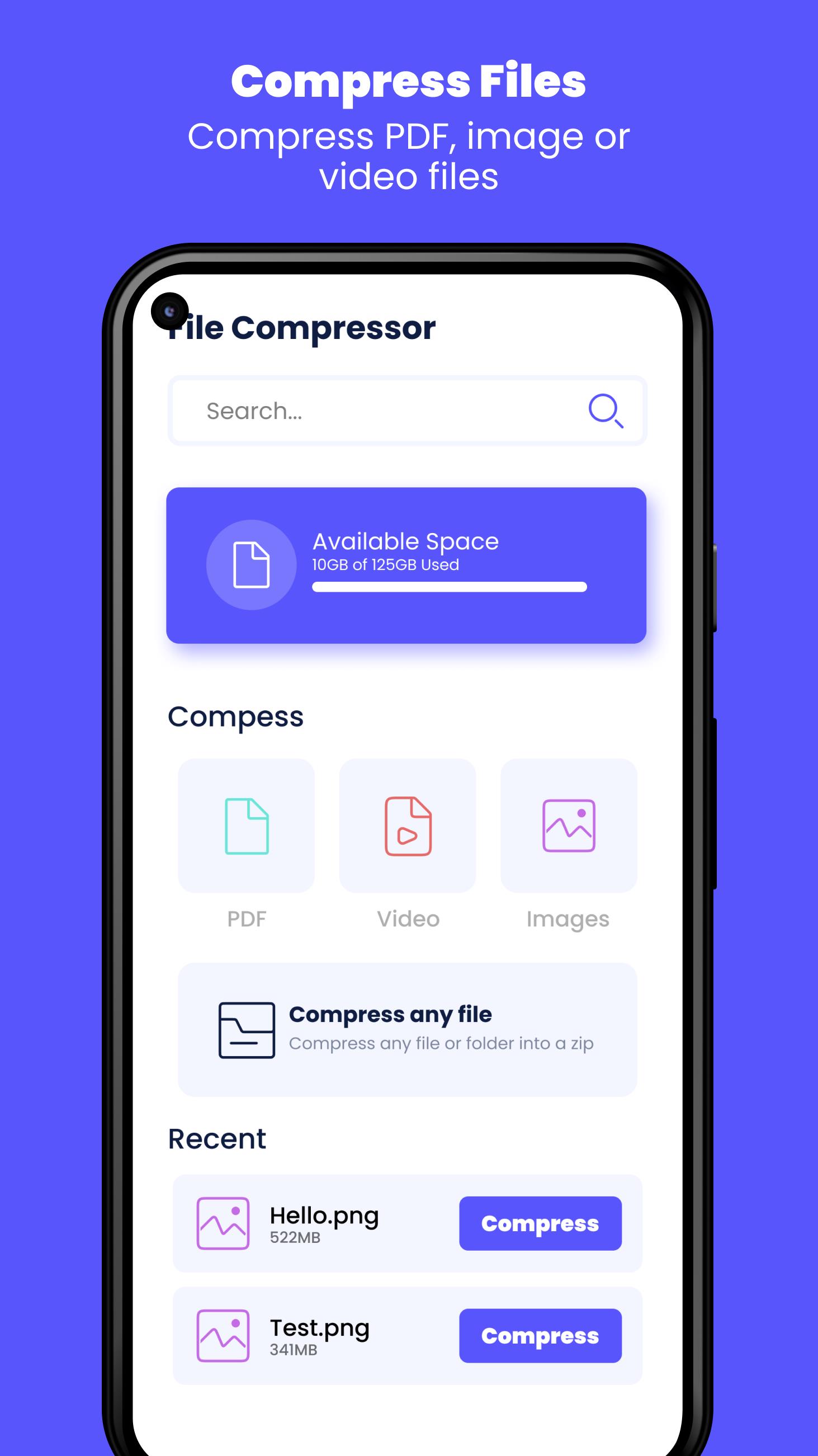 File Compressor: Compress File應用截圖第3張