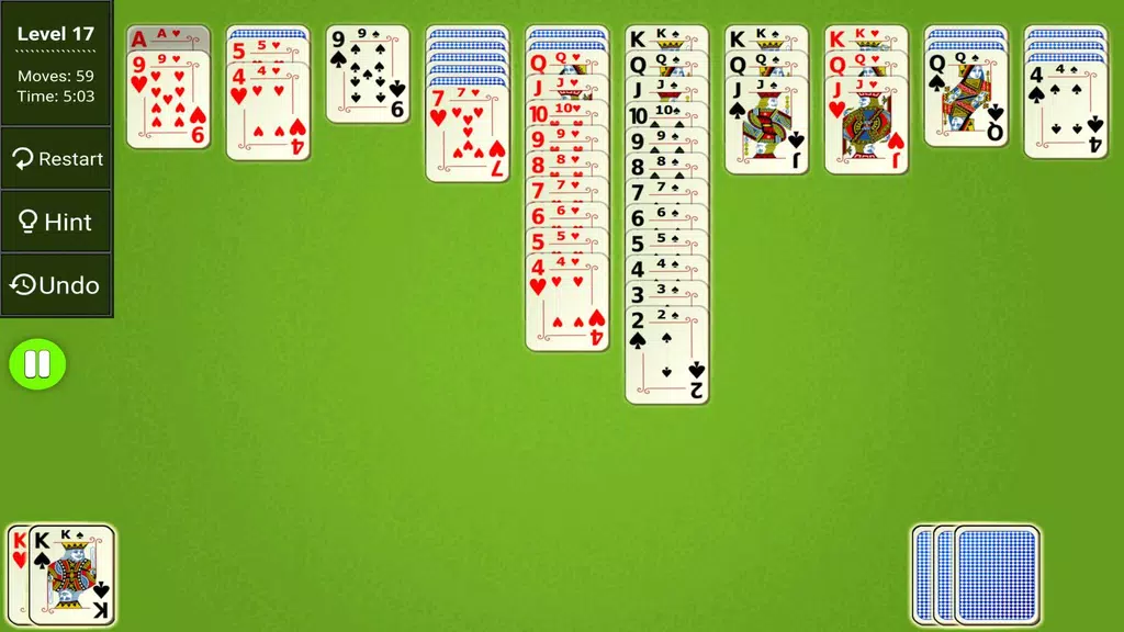 Spider Solitaire Epic 스크린샷 3