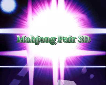 Mahjong Pair 3D: Easy And Simple Скриншот 1