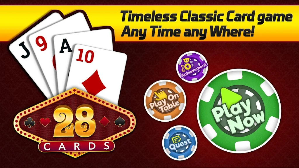 28 Card Game Tangkapan skrin 1