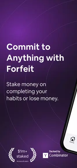 Forfeit: Money Accountability Screenshot 1