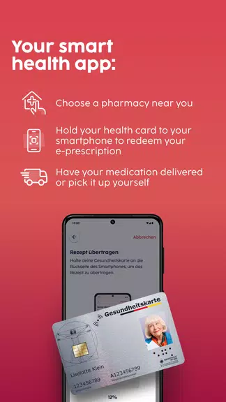 gesund.de - E-Prescription App ဖန်သားပြင်ဓာတ်ပုံ 2