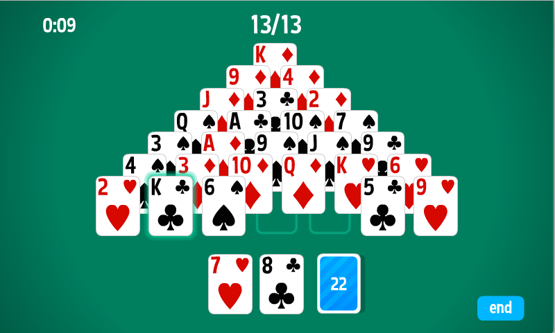 Pyramid Solitaire HD card game應用截圖第2張