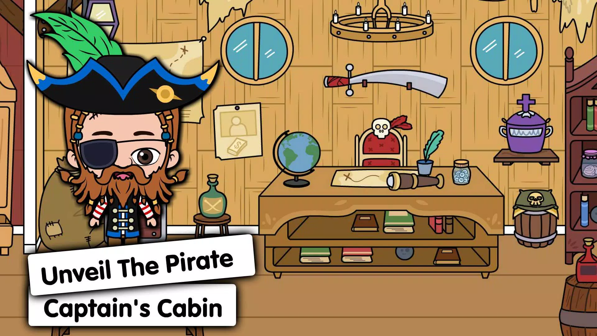 My Pirate Town: Treasure Games Screenshot 3