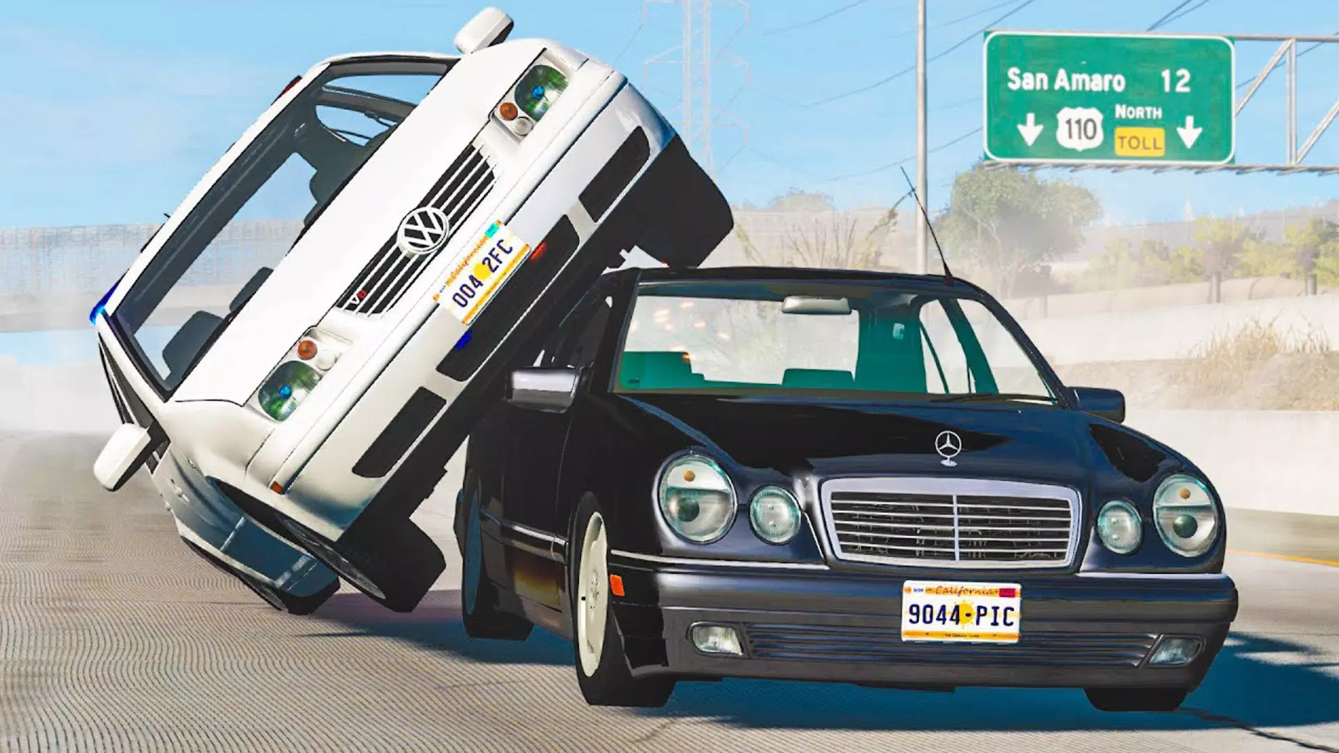 Realistic Car Crash Simulator Скриншот 2